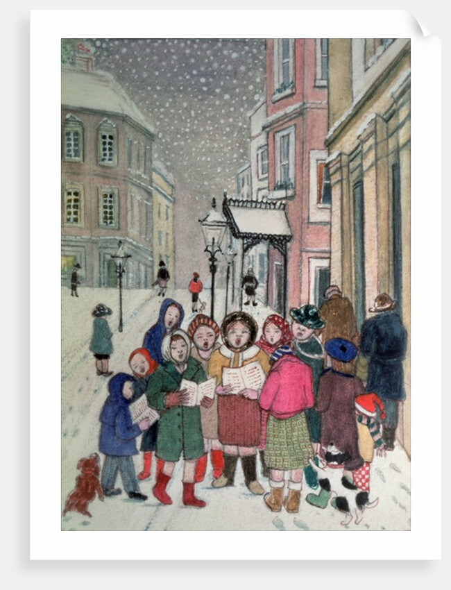 Carol Singers by Gillian Lawson