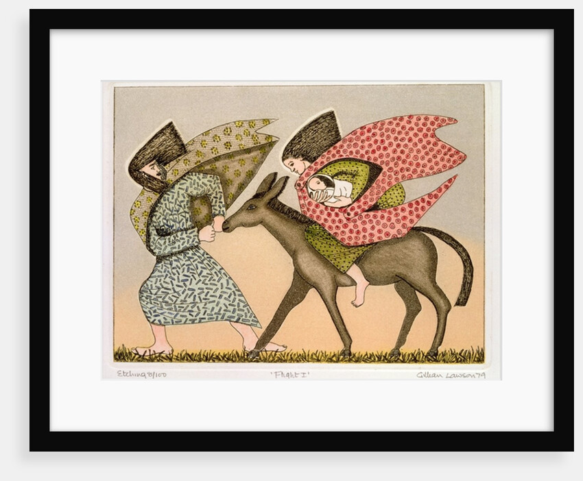Flight into Egypt I, 1979 by Gillian Lawson