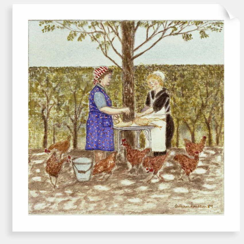 Coq au Vin, 1989 by Gillian Lawson