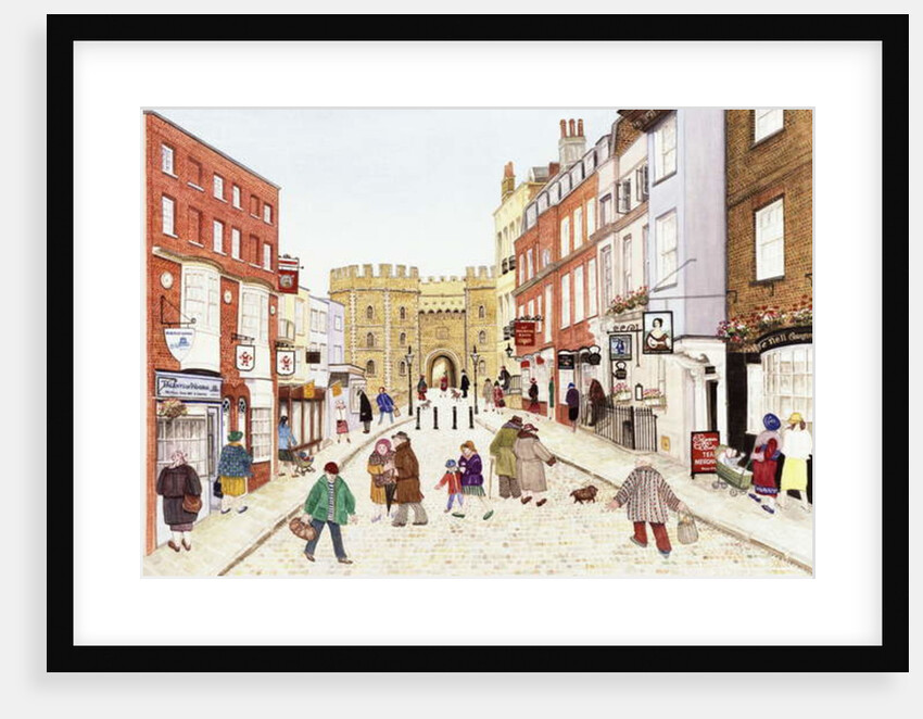 Windsor Castle, 1989 by Gillian Lawson