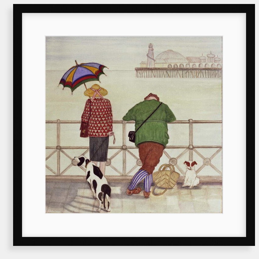 Brighton Pier, 1986 by Gillian Lawson