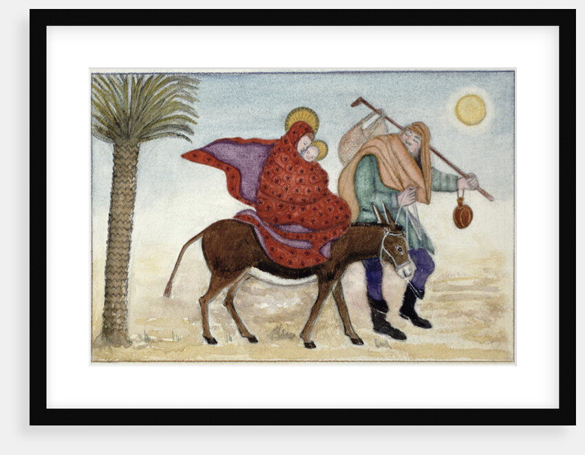 Flight Into Egypt III by Gillian Lawson