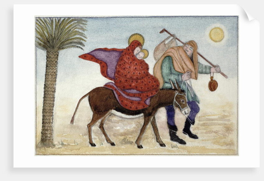 Flight Into Egypt III by Gillian Lawson