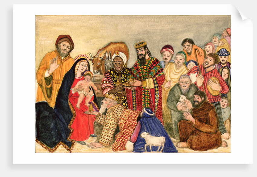 Nativity Scene by Gillian Lawson