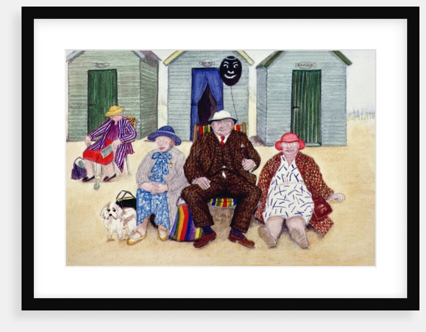 On the Beach by Gillian Lawson