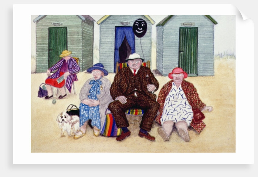 On the Beach by Gillian Lawson