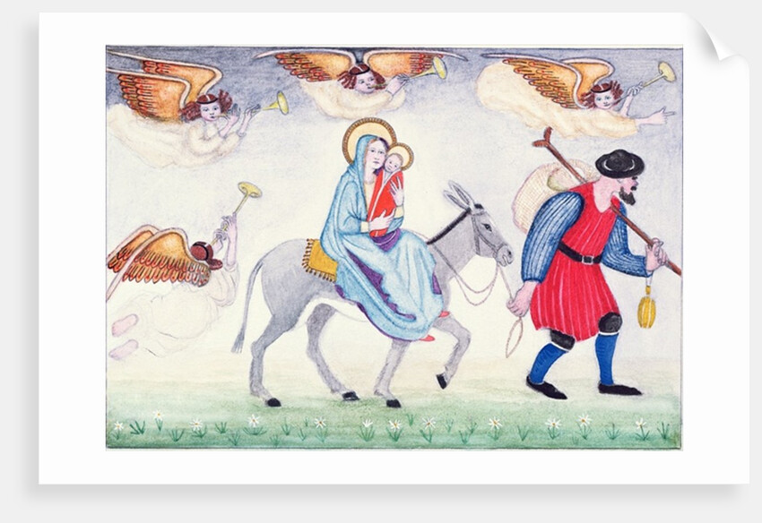 Flight into Egypt III by Gillian Lawson