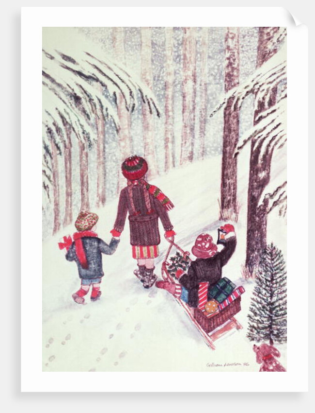 A Ride on the Sledge by Gillian Lawson