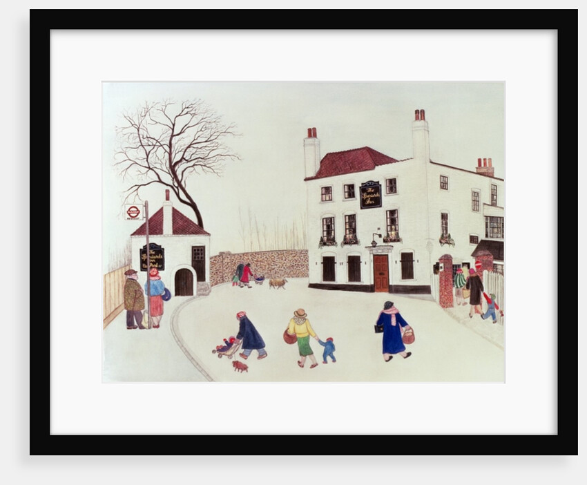 The Spaniard's Inn, Hampstead Heath by Gillian Lawson