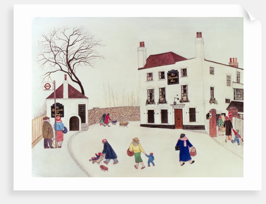 The Spaniard's Inn, Hampstead Heath by Gillian Lawson