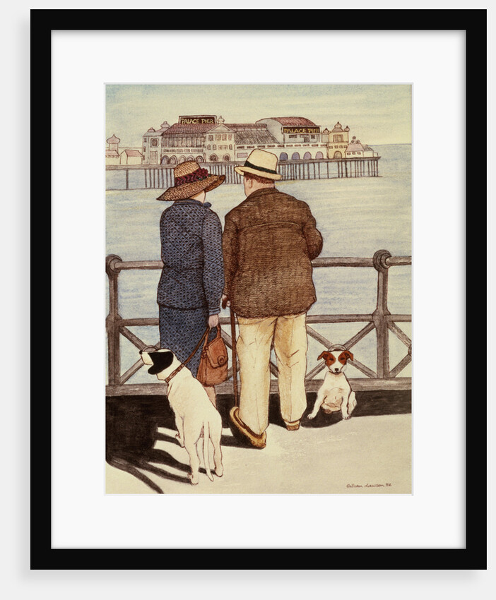 Looking Out to Sea by Gillian Lawson