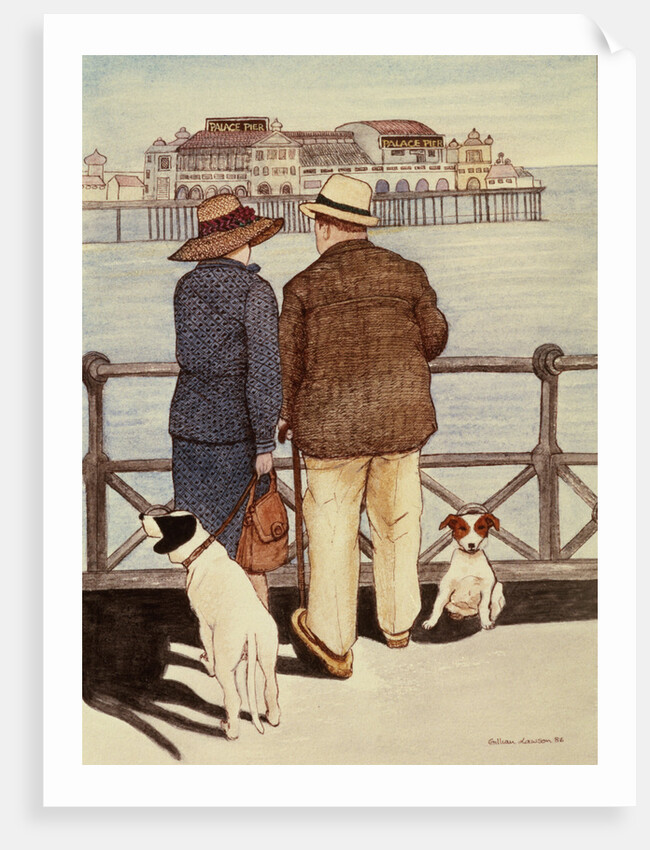 Looking Out to Sea by Gillian Lawson