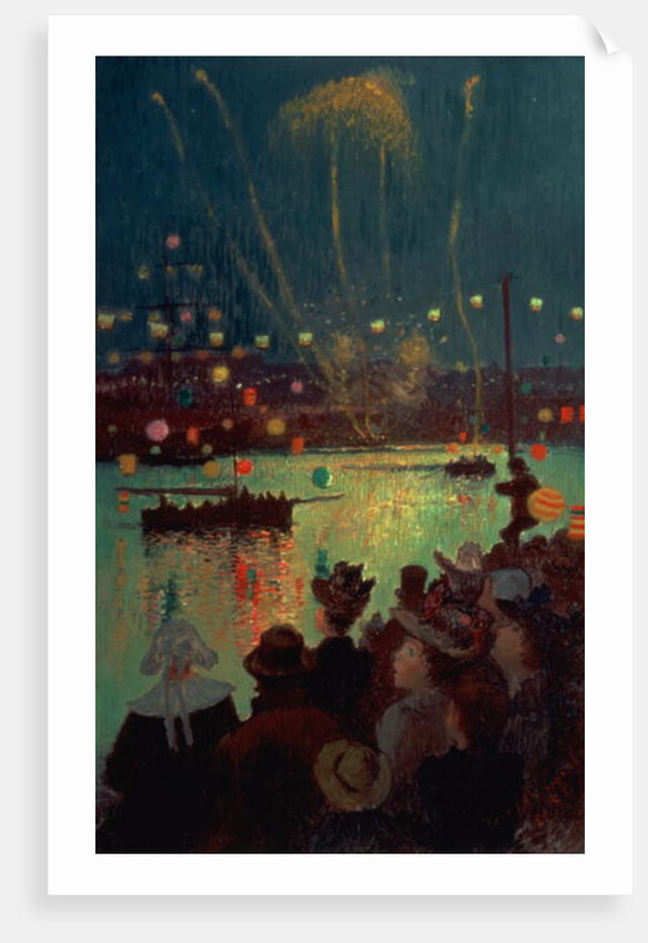 Bastille Day at Lorient, 1892 by Henry Moret