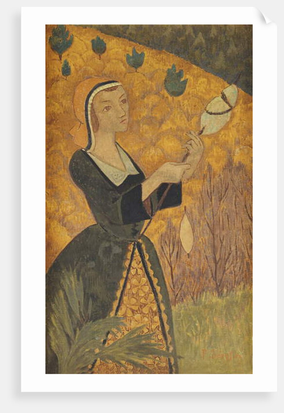 The Yellow Spinner, 1918 by Paul Serusier