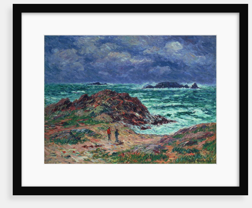 A Squall, Finistere, 1911 by Henry Moret