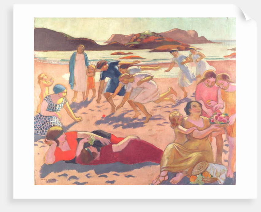 Ball Game on the Beach, 1922 by Maurice Denis