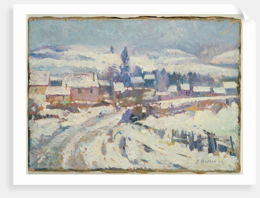 Village under Snow, 1906 by Theodore Earl Butler