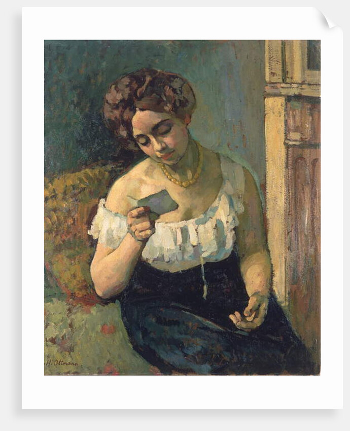 The Letter, 1903 by Henri Ottmann