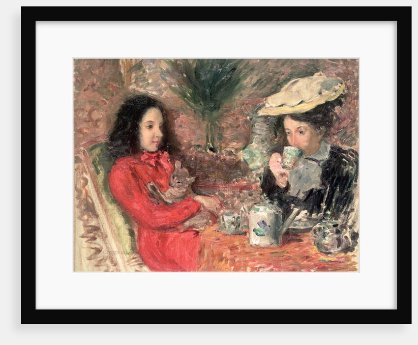 Tea Time, c.1900 by Emile Alfred Dezaunay