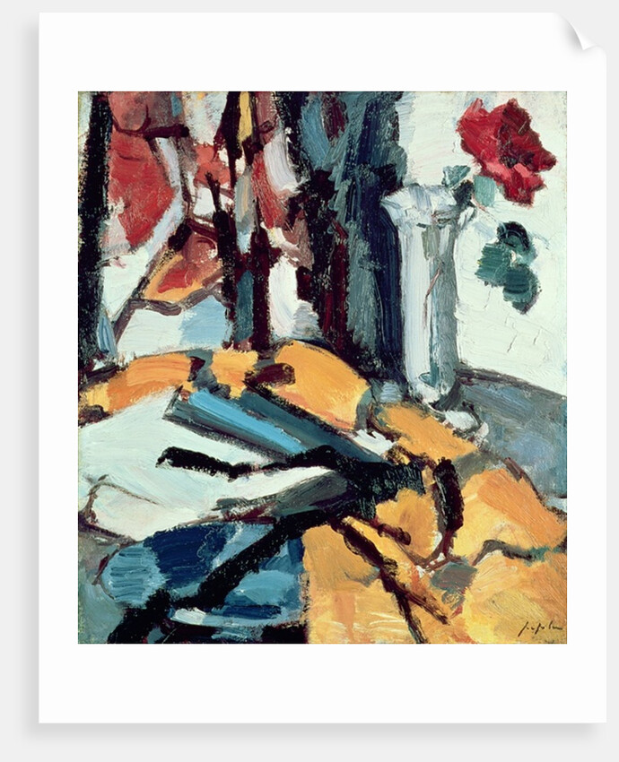 Red Rose by Samuel John Peploe