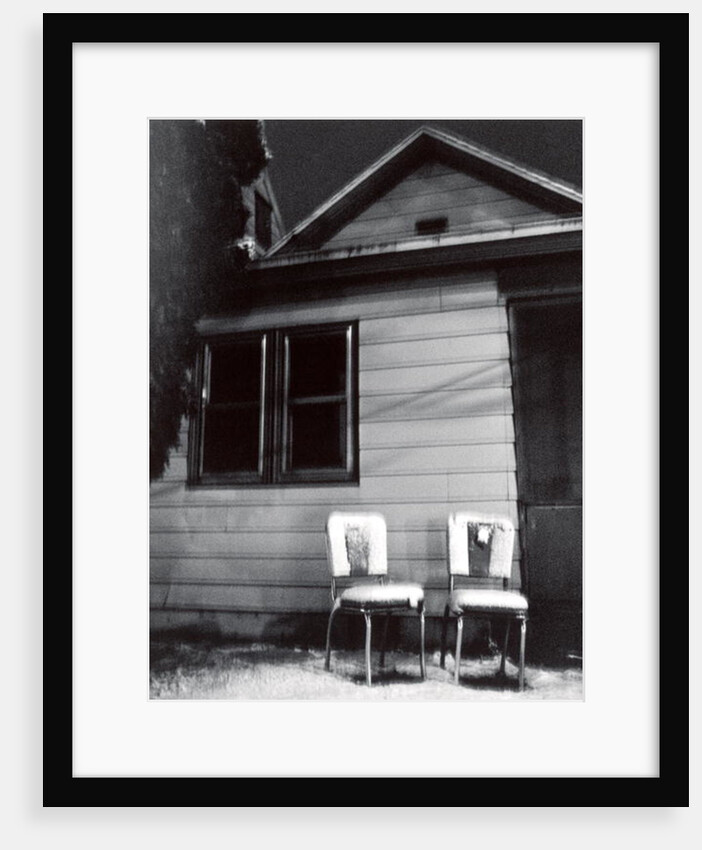 Snowy Chairs, Madison, WI, 2006 by James Galloway