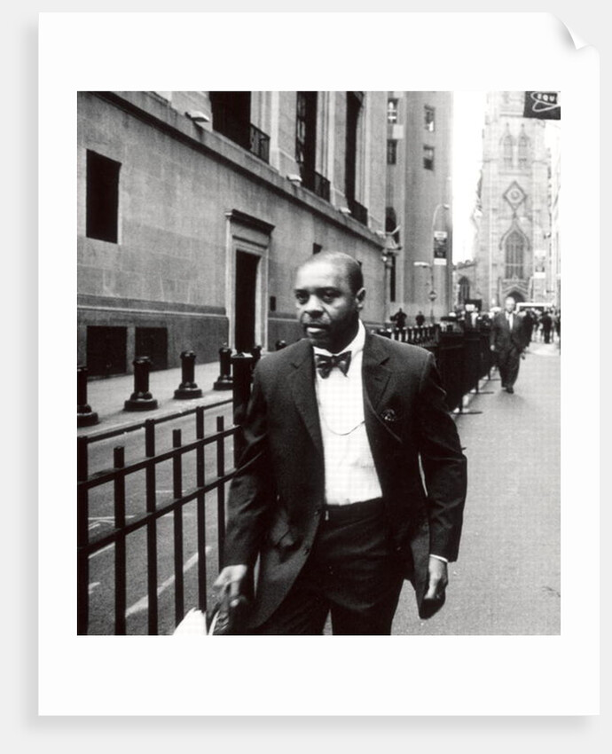 Wall St. Man, NY, 2006 by James Galloway