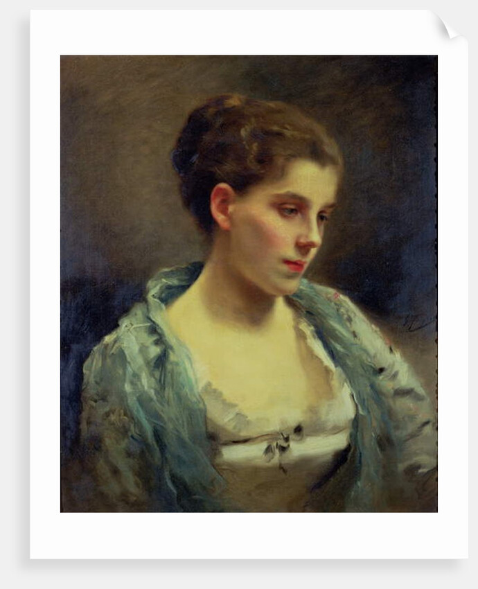 Young Dreamer by Gustave Jacquet