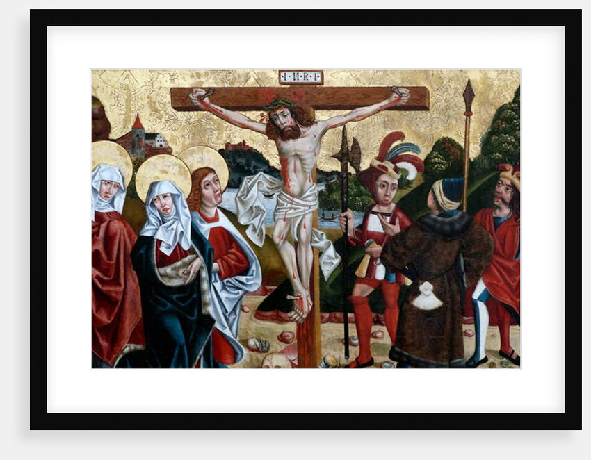 The crucifixion by Martin Schongauer