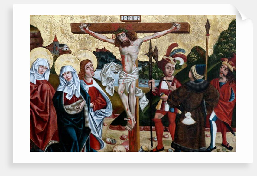 The crucifixion by Martin Schongauer