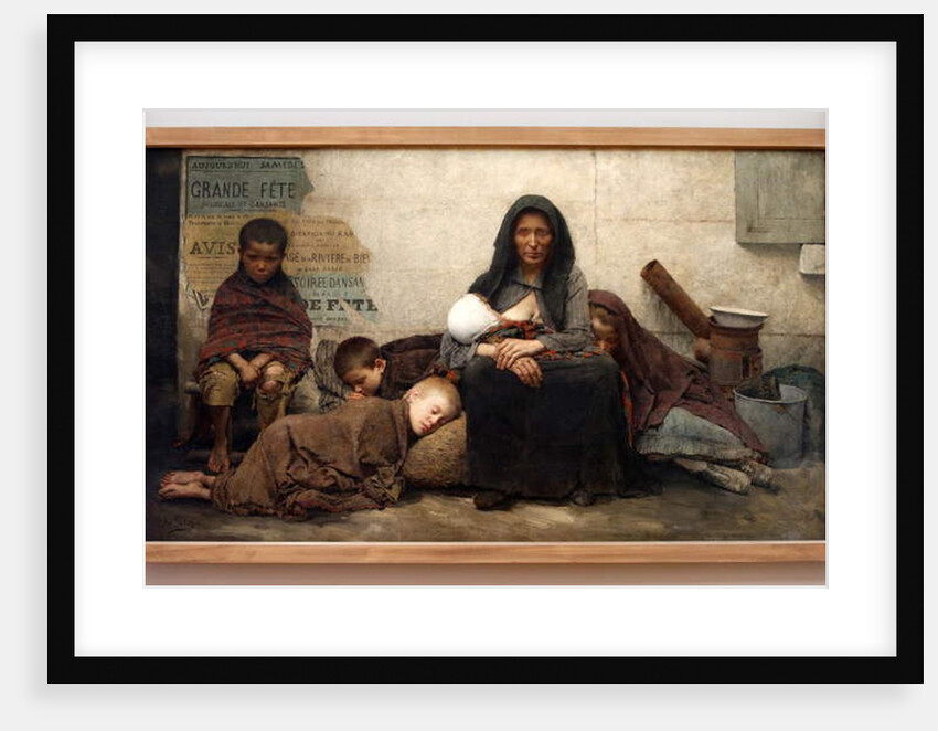 Homeless, 1883 by Fernand Pelez