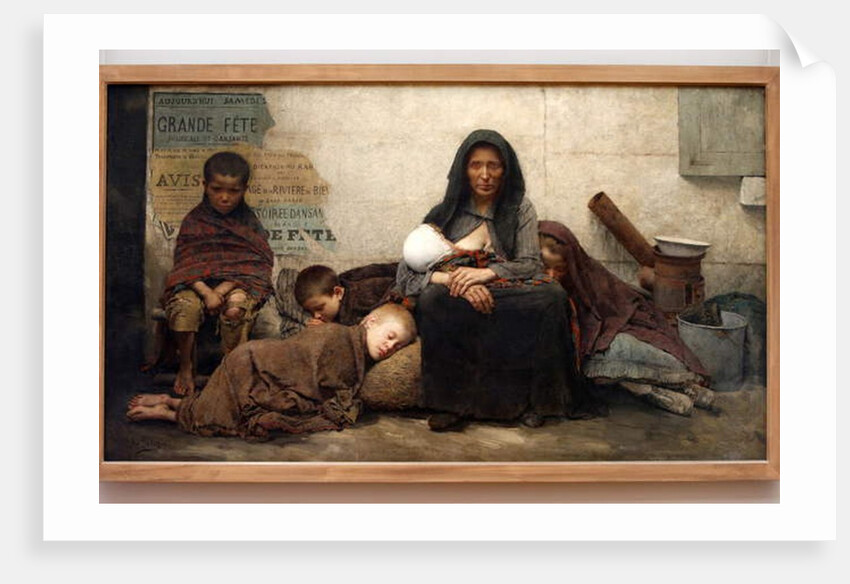 Homeless, 1883 by Fernand Pelez