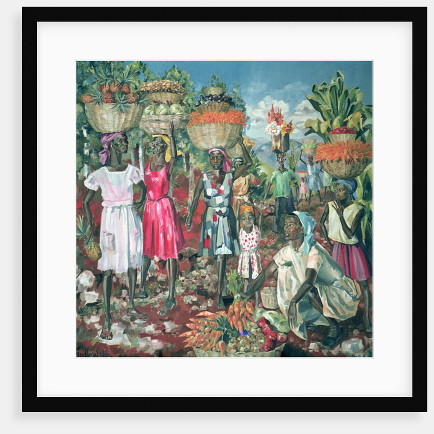 Les Marchandes, 1961 by Izabella Godlewska de Aranda