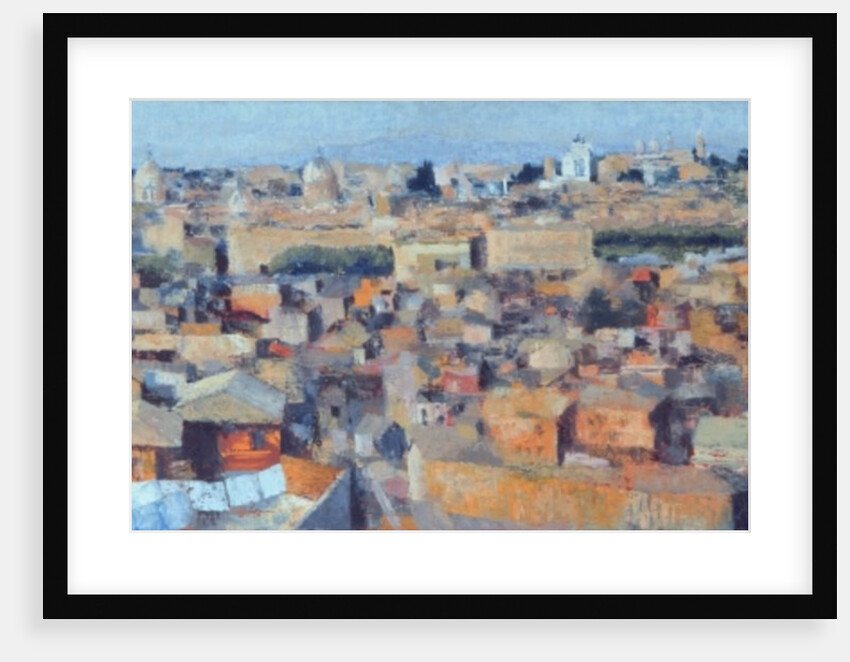 Rome, View from the Spanish Academy on the Gianicolo, 1968 by Izabella Godlewska de Aranda