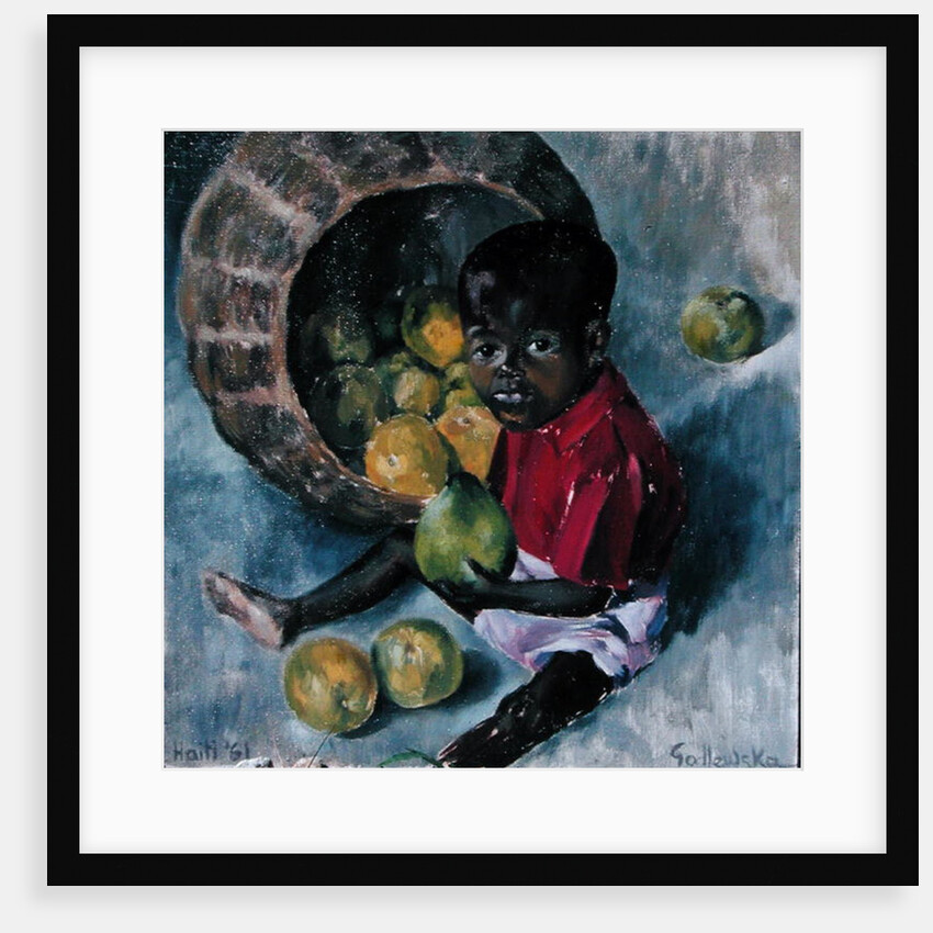 Fito, Twin Son of Abel, Haiti, 1961 by Izabella Godlewska de Aranda