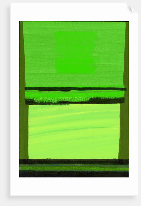 Kensington Gardens Series: Green on Green by Izabella Godlewska de Aranda