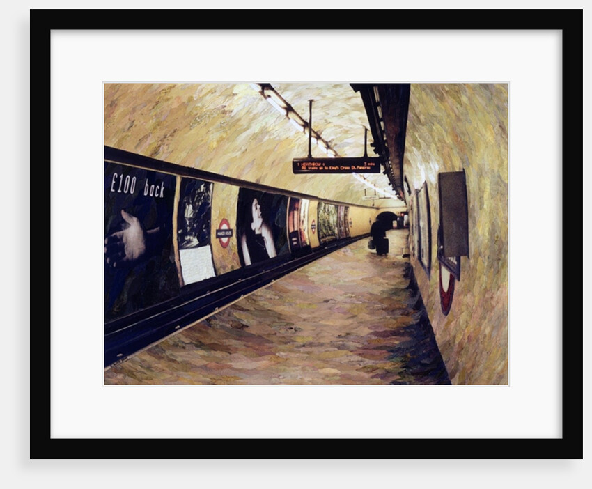 All Trains Go To King's Cross St Pancras, 2004 by Ellen Golla