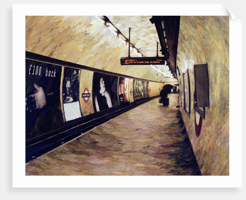 All Trains Go To King's Cross St Pancras, 2004 by Ellen Golla