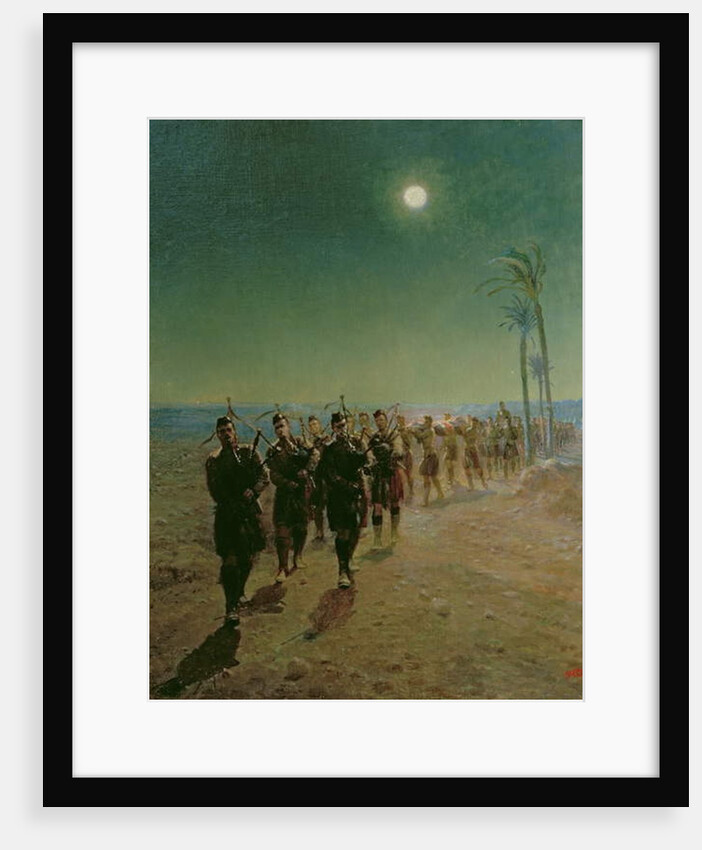 A 'Lament' in the Desert, 1925 by Lady Butler