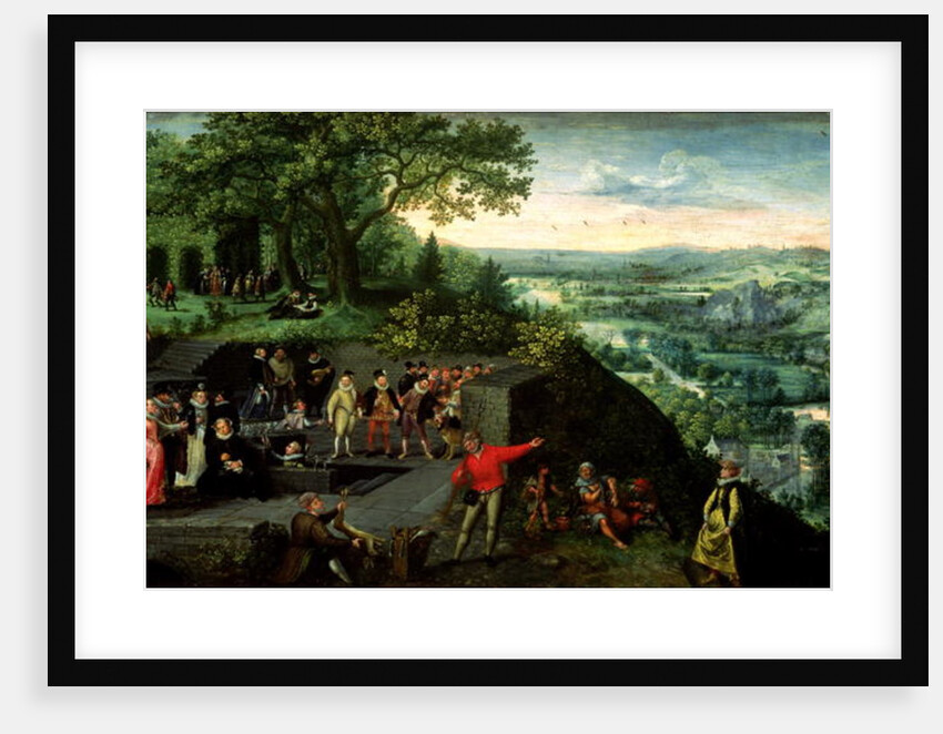 Rudolf II and the Drunkard, 1593 by Lucas van Valckenborch