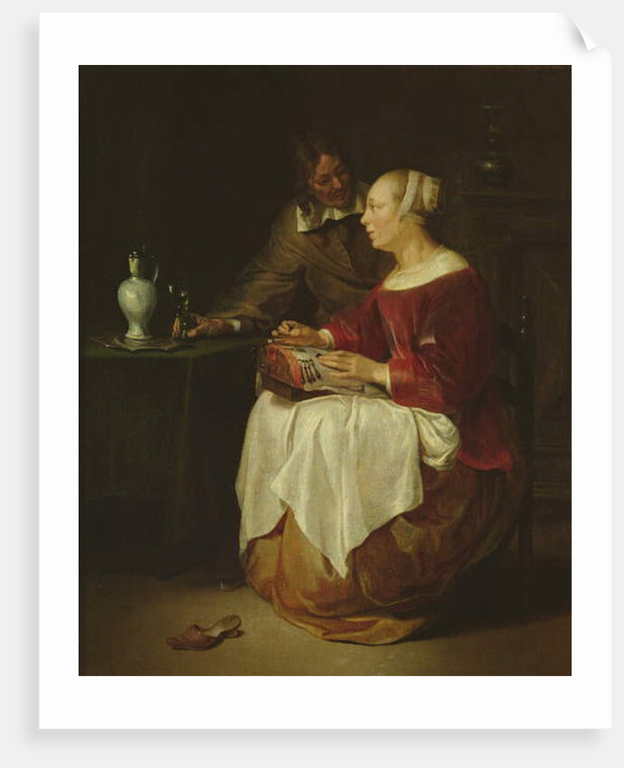 The Lacemaker by Gabriel Metsu