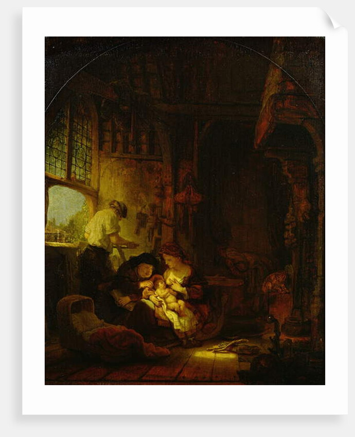 The Carpenter's Shop, 1640 by Rembrandt Harmensz. van Rijn