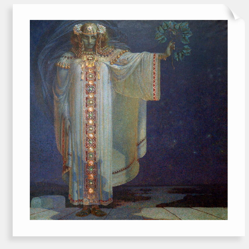 The Prophetess Libuse, 1893 by Vitezlav Karel Masek