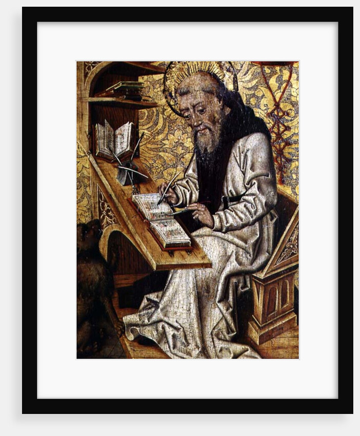 St. Jerome Translating the Bible by Netherlandish School