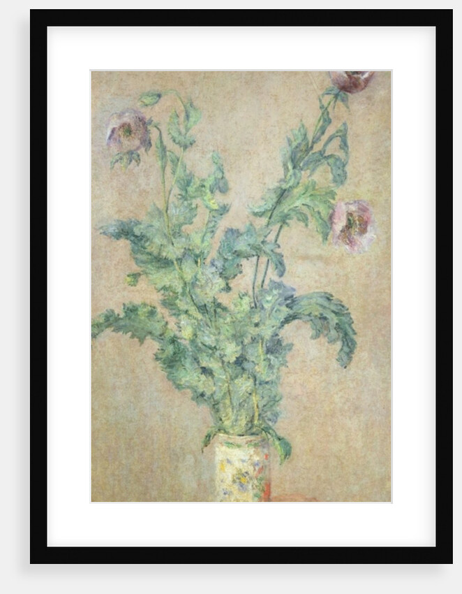 Purple Poppies by Claude Monet