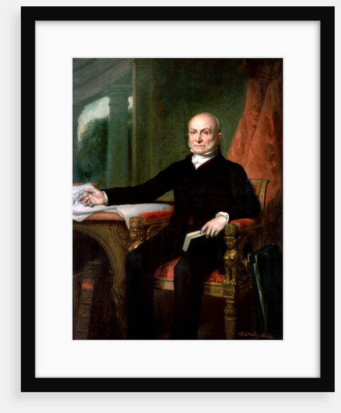 Official Portrait of President John Quincy Adams by George P.A. Healy, 1858 by George Peter Alexander Healy
