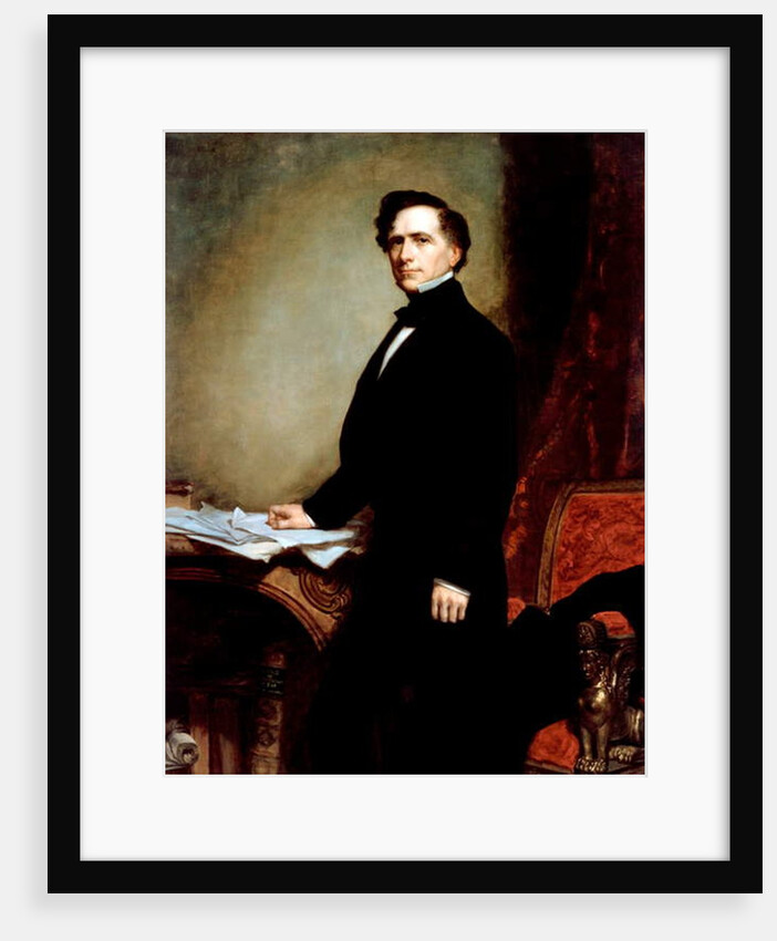 Portrait of President Franklin Pierce, 1858 by George Peter Alexander Healy
