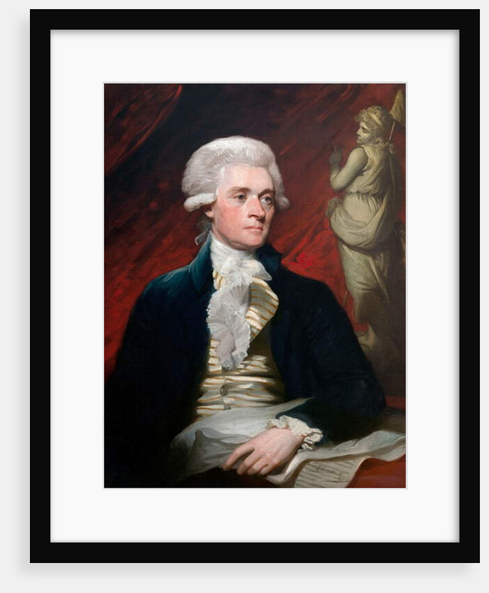 Portrait of Thomas Jefferson, 1786 by Mather Brown