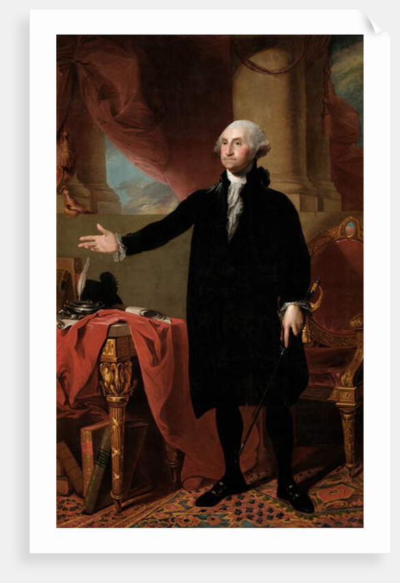 Portrait of George Washington, 1779 by Gilbert Stuart