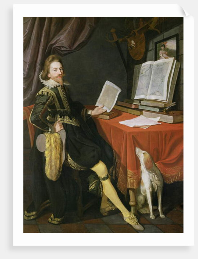 Self Portrait by Nathaniel Bacon