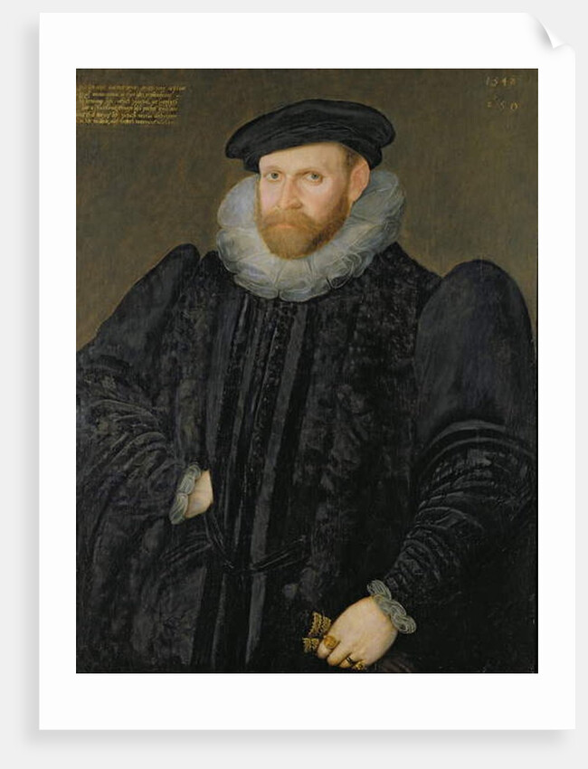 Sir Edward Grimston as a Young Man by Robert the Elder Peake